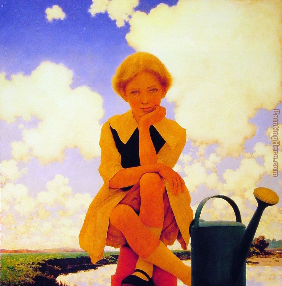 Maxfield Parrish Mary, Mary Quite Contrary